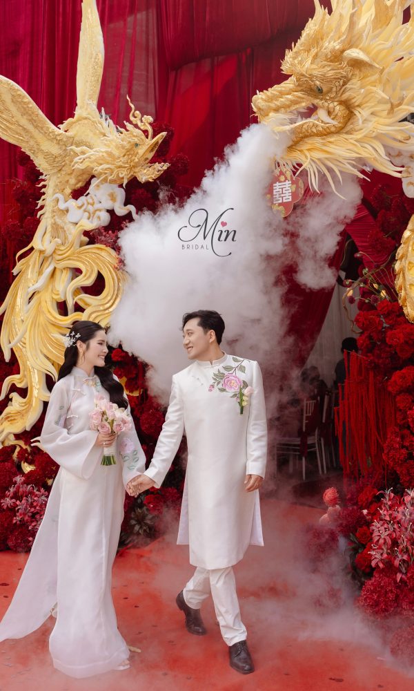 Áo Dài Cưới Đan Khuê